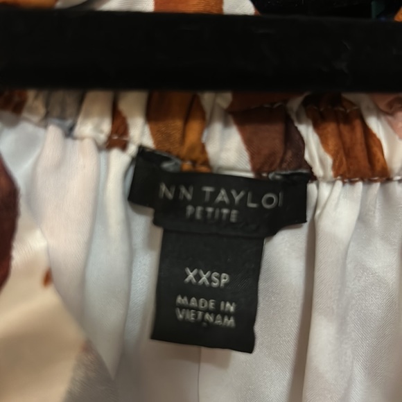 NWOT Ann Taylor Zebra Stripe Boat Neck Midi Dress OVERSIZED fits up to S/M - Picture 7 of 9